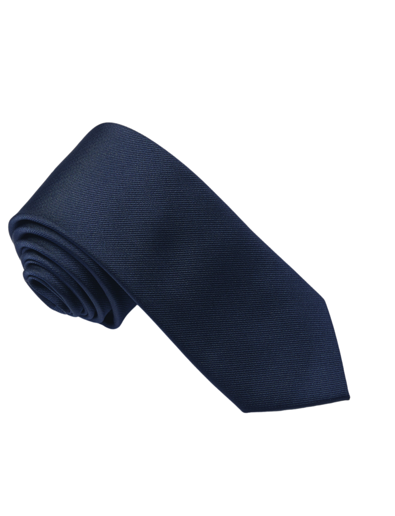 Four-in-Hand Blue Tie