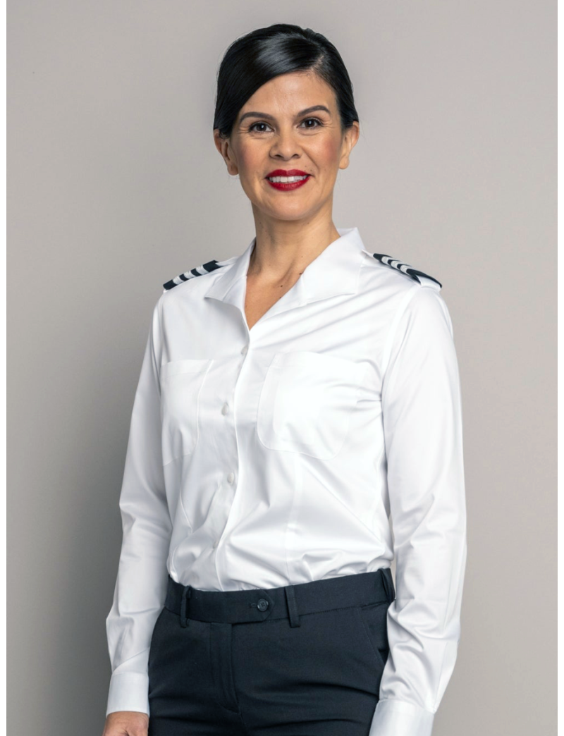 M&H Lauren Open Pocket Long Sleeve Bamboo Shirt