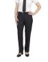 Melissa Flat Front Sharkskin Jet Black Pants