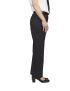 Melissa Flat Front Tropical Jet Black Pants