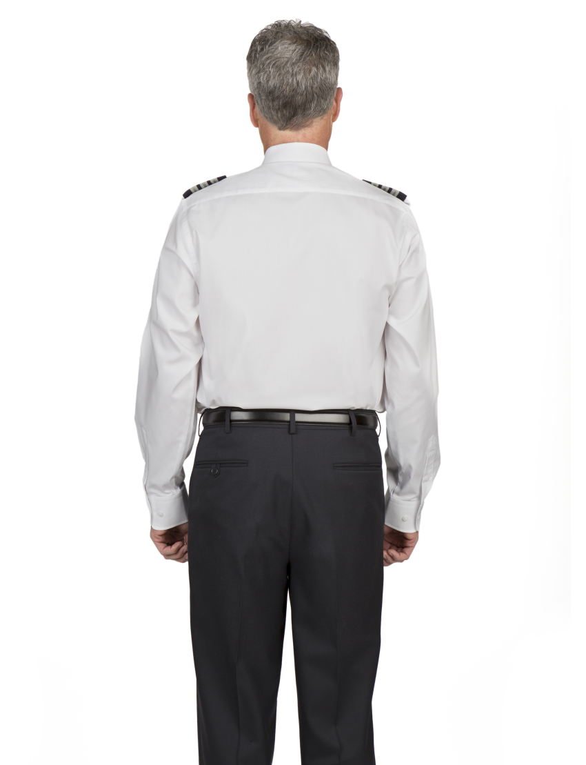 Sterling Flap Pocket Long Sleeve Tapered Shirt