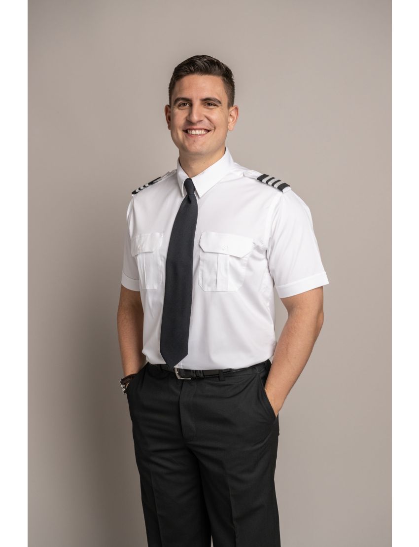 Sterling Flap Pocket Short Sleeve Tapered Shirt