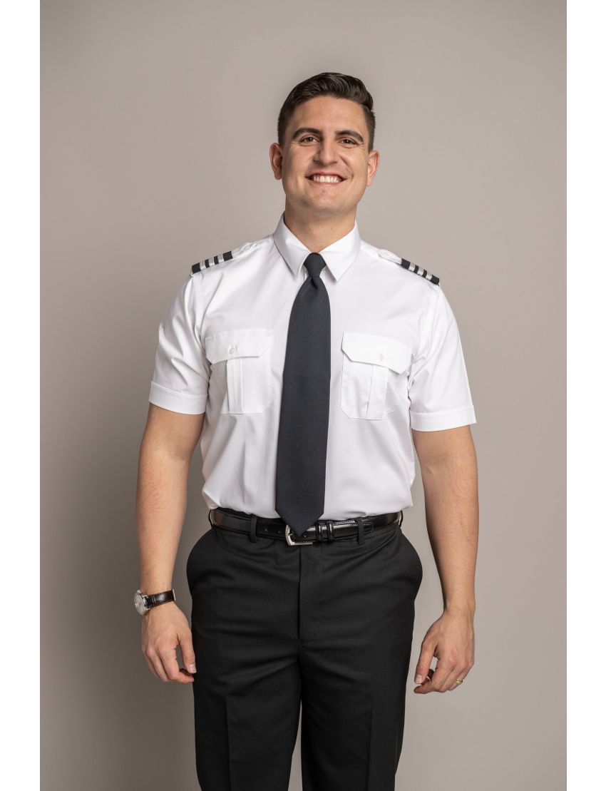 Sterling Flap Pocket Short Sleeve Regular Shirt w/Eyelet