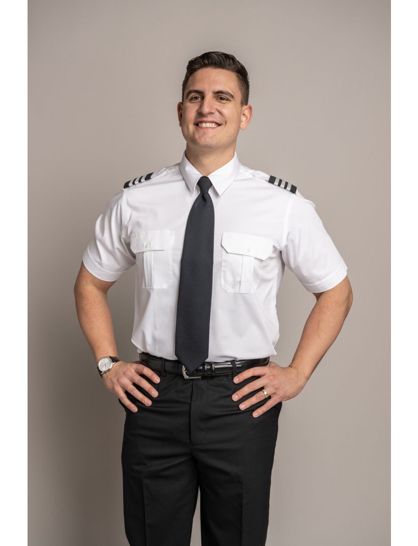 Sterling Flap Pocket Short Sleeve Regular Shirt w/Eyelet