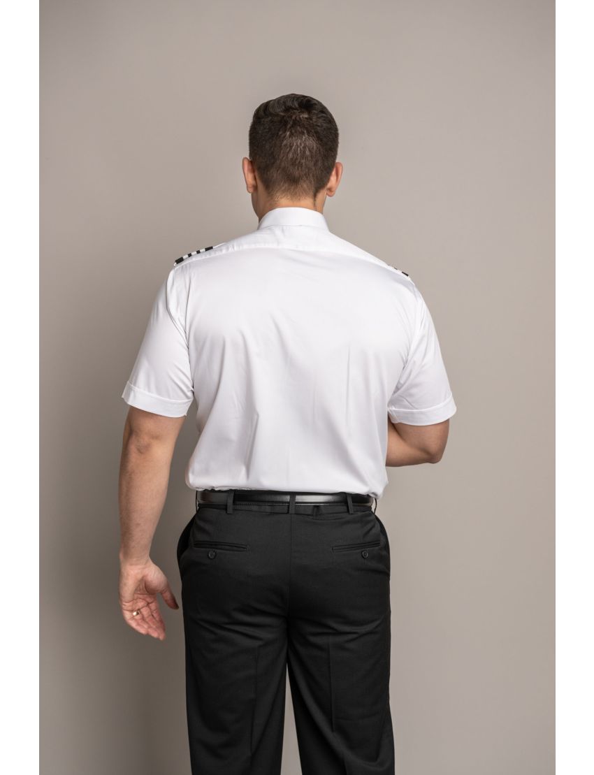 Sterling Open Pocket Short Sleeve Tapered Shirt