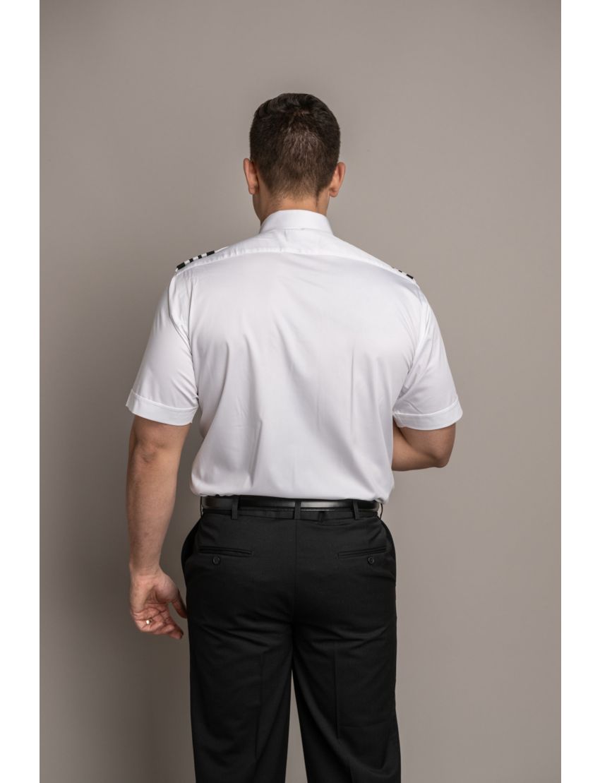 Sterling Flap Pocket Short Sleeve Regular Shirt w/Eyelet