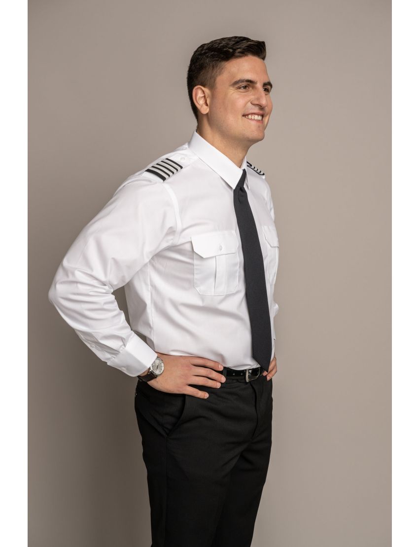 Joe Flap Pocket Long Sleeve Shirt w/Eyelet