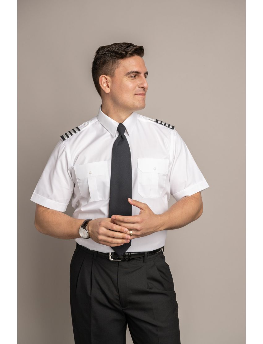 Sterling Open Pocket Short Sleeve Tapered Shirt