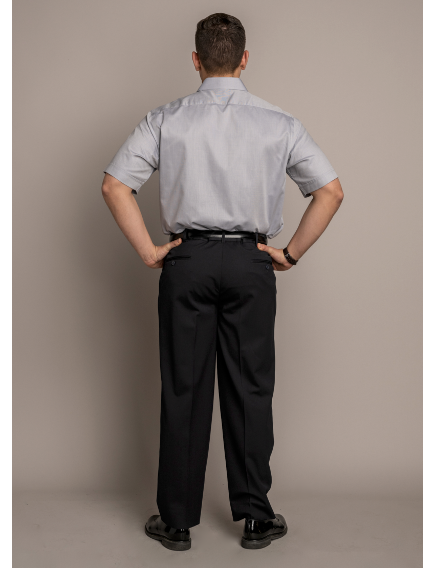 William Short Sleeve Silver Shirt