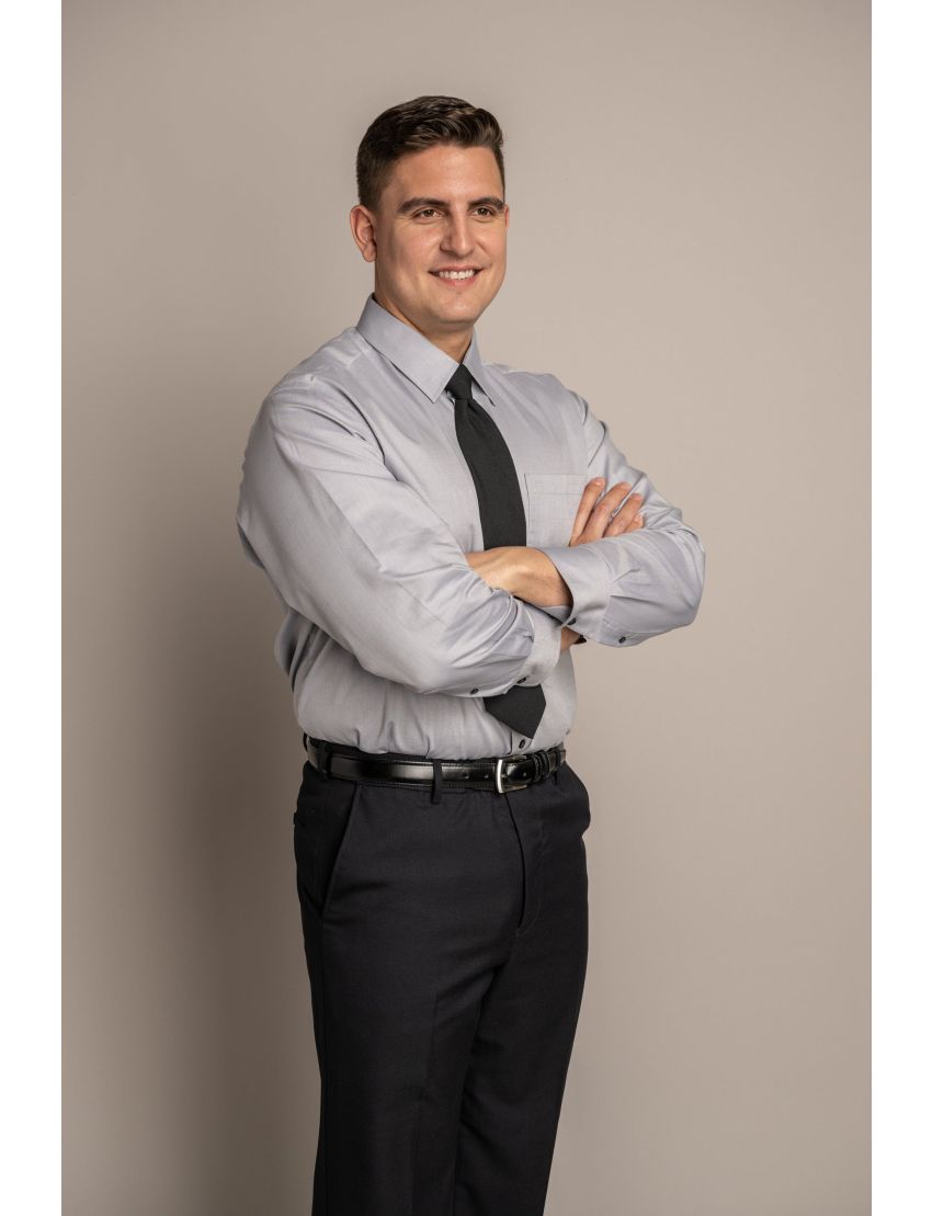 William Long Sleeve Silver Shirt