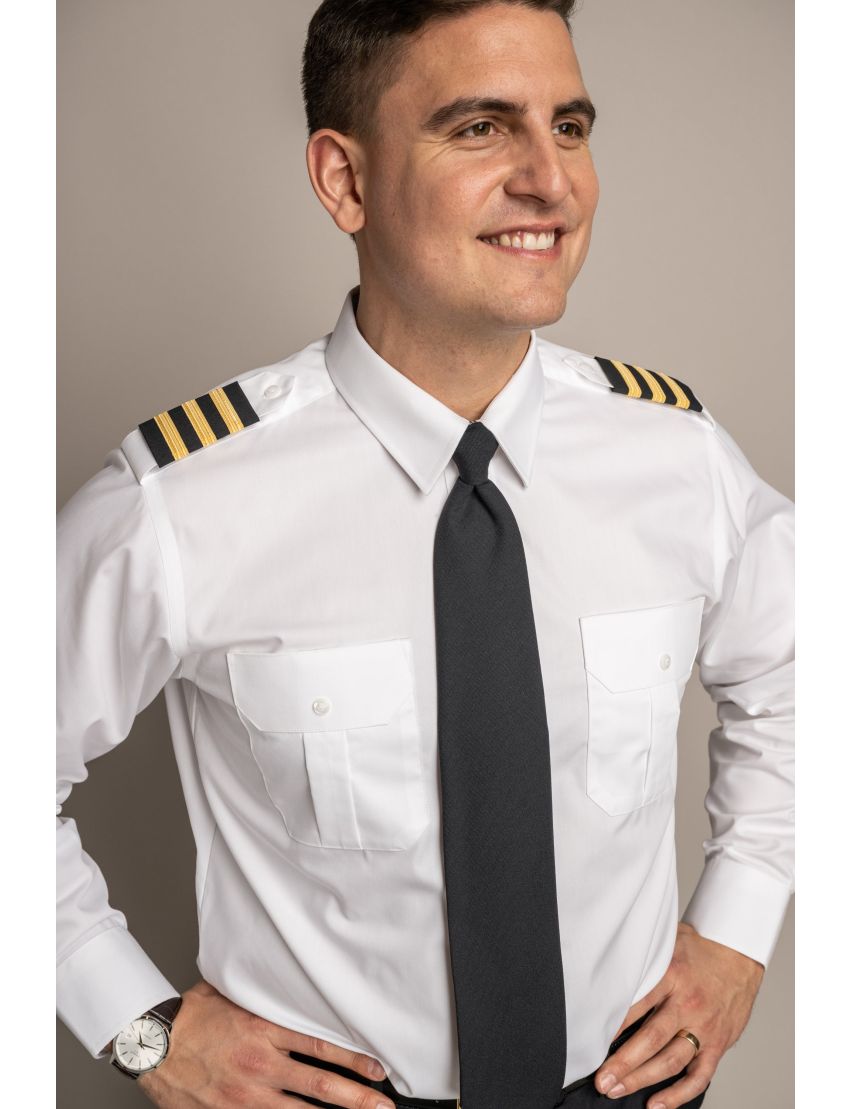 Sterling Open Pocket Long Sleeve Tapered Shirt