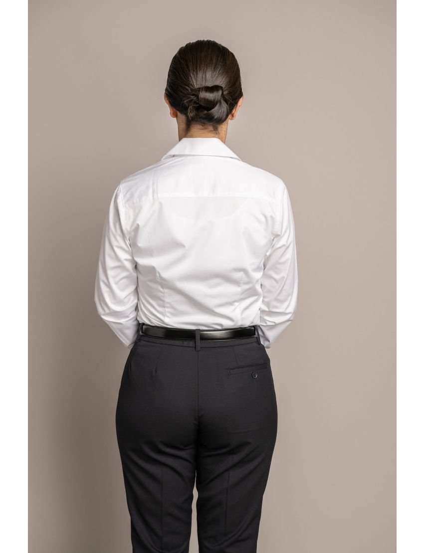 Anne  V-Neck Long Sleeve Shirt