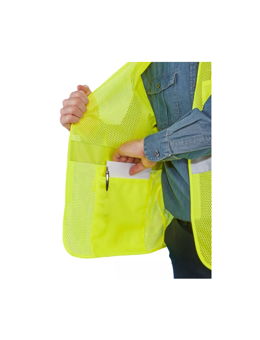 Standard Hi-Vis Safety Vest with Pockets