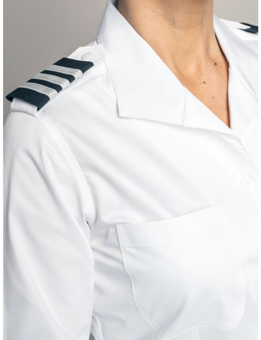 M&H Lauren Open Pocket Long Sleeve Bamboo Shirt