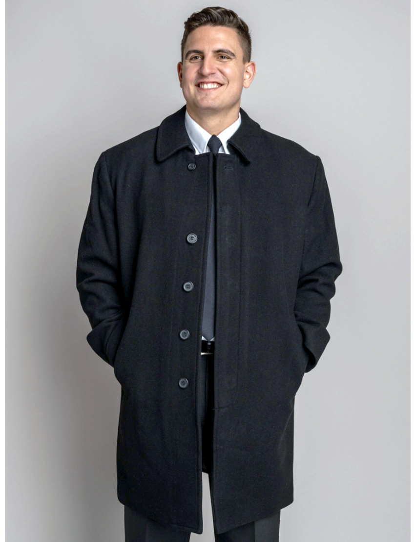Mateo Melton Wool Coat