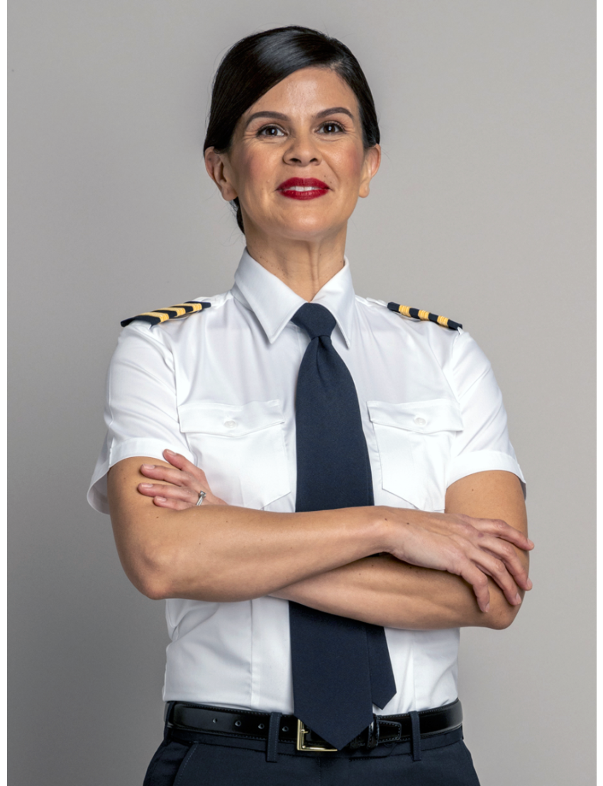 Stephanie Flap Pocket Tapered Short Sleeve Bamboo Shirt