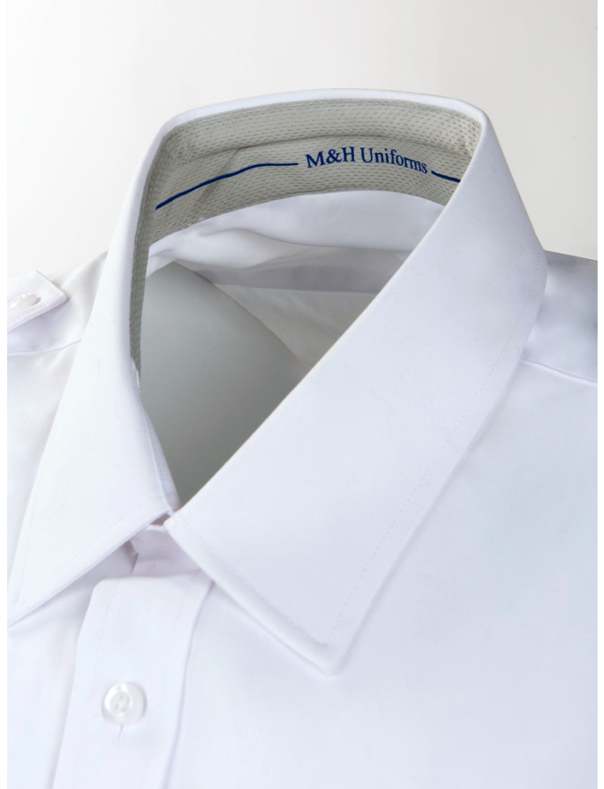 Stephanie Flap Pocket Tapered Short Sleeve Bamboo Shirt w/Eye