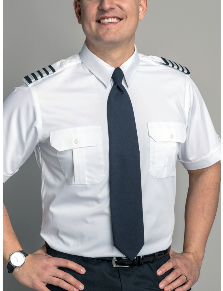 Sterling Open Pocket Short Sleeve Tapered Shirt w/Eyelet